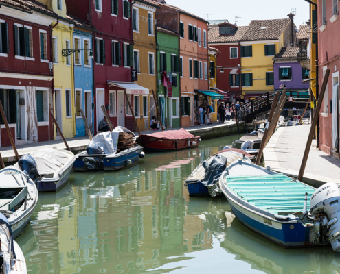 Burano Spiegelungen